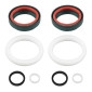 JOINT SPI ET CACHE POUSSIERE DE FOURCHE ROCKSHOX 32 mm (DIAM SPI 32x41x8 mm) DUAL COMPOUND -SKF- 8050616065865
