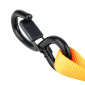 SANGLE A CLIQUET AVEC CROCHET MASTERLOCK LARGEUR 25mm LONGUEUR 4M ORANGE (PAIRE) 3700948310465