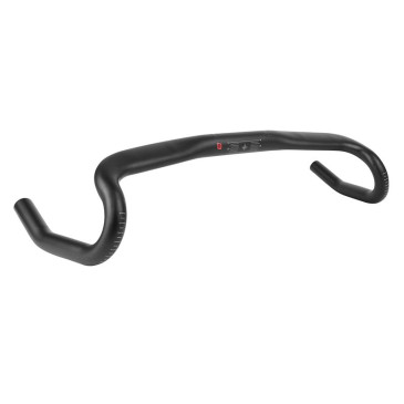 CINTRE ROUTE ERGOTEC GRAVEL EXPLORER ALU NOIR DIAM 31.8mm L 440/532 mm (HOMOLOGUE NIVEAU 6) 4016538123728