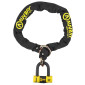ANTITHEFT- CHAIN LOCK AUVRAY XTREM LASSO 1.20M LINK Ø 13,5mm WITH U EXTREM MINI 52x65mm (Ø 16mm)(SRA FULL APPROVED) 3700807707979