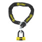 ANTITHEFT- CHAIN LOCK AUVRAY X.LOCK 1.20 M LASSO - LINK Ø 12 mm + U LOCK XTREM MINI (52x65mm Ø16mm) S.R.A. APPROVED) 3700948286340