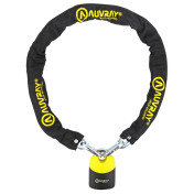 ANTITHEFT- CHAIN LOCK AUVRAY K-BLOCK 1.20M LINK Ø 10mm WITH SAFETY LOCK 74x112mm 3700807700086