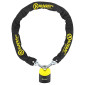 ANTITHEFT- CHAIN LOCK AUVRAY K-BLOCK 1.20M LINK Ø 10mm WITH SAFETY LOCK 74x112mm 3700807700086