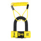 ANTITHEFT - U DISC LOCK AUVRAY XTREM MINI Ø 16mm WITH SECURITY CORD (SRA APPROVED) (3 KEYS) 3700807700840