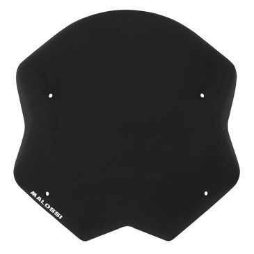 WINDSHIELD FOR MAXISCOOTER YAMAHA 530 TMAX 2012>2016 (SHORT-DARK SMOKED H 430mm x Wd 445mm) -MALOSSI- 3700948136492