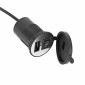 BATTERY CHARGER ON USB - WITH SWITCH + FIXED ON HANDLEBAR (WATERPROOF) 3700948084762