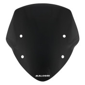PARE-BRISE/SAUTE VENT MAXISCOOTER POUR PIAGGIO 350 MP3 2018>, 400 MP3 SPORT 2021> FUME (H 440 mm - L 410 mm) -MALOSSI- 3700948139295