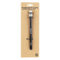 AXE TRAVERSANT / REMORQUE ROUE ARRIERE NEWTON FILETAGE m12x1.5mm pour 12x142/148 (172/178mm) AVEC ENTRETOISE 3700948309193