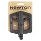 PEDALE VTT NEWTON CARBONE INJECTE NOIR 9/16" ROULEMENT DU DOUBLE REFLECTEUR (PAIRE) 100x98.8x21.2 mm 3700948310175
