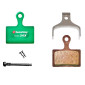 PLAQUETTE DE FREIN ROUTE / VTT SHIMANO DUARE ACE R9270/R9170, ULTERGRA R8170, 105 R7170/R9170, TIAGRA (SWISSSTOP EXOTHERM AVEC AILETTES REFROIDISSEMENT - DISC 34C) (PAIRE SUR CARTE) - COMPATIBLE VAE 7640121225642