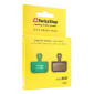 PLAQUETTE DE FREIN ROUTE / VTT SRAM RED eTaP AXS, RIVAL, MAVEN UTLTIMATE, SILVER, BRONZE (SWISSSTOP EXOTHERM AVEC AILETTES REFROIDISSEMENT - DISC 35C) (PAIRE SUR CARTE) - COMPATIBLE VAE 7640121225666
