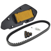 KIT ENTRETIEN SCOOT ADAPTABLE PEUGEOT 50 KISBEE 4T (PACK 4 PIECES) -SELECTION P2R- 3667385004275