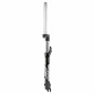 FOURCHE VTT 27.5 " ZOOM VAXA 28 NOIR REGLABLE/BLOCABLE AU GUIDON DEB. 100MM PIVOT LISSE 295mm CONIQUE 1" 1/2 -1''1/8-28,6 EXTERIEUR COMPATIBLE DISQUE 3700948106426