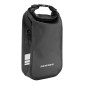 SACOCHE GRAVEL/TROTTINETTE RHINO AVEC BANDOULLIERE WATERPROOF NOIRE 4L (L 20.5cm x l 10cm x h 31cm) FIXATION SUR FOURCHE PAR 3 COLLIERS CRANTES 3700948257463
