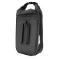 SACOCHE GRAVEL/TROTTINETTE RHINO AVEC BANDOULLIERE WATERPROOF NOIRE 4L (L 20.5cm x l 10cm x h 31cm) FIXATION SUR FOURCHE PAR 3 COLLIERS CRANTES 3700948257463