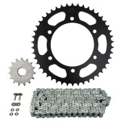 KIT CHAINE ADAPTABLE BENELLI 702 TRK 2023> 525 15x46 (DEMULTIPLICATION ORIGINE) -AFAM- 5400598266461