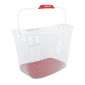 PANIER AVANT ACIER NID ABEILLE HAPO.G BLANC (33x25x25cm) -VENDU AVEC FIXATION MTS 3 VAE / E-BIKE (LARGEUR INTERIEURE FIXATION POUR VAE / 8cm) CHARGE MAXI 5kgs 3104889921900