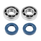 BEARING FOR CRANKSHAFT+SEALS FOR 50CC MOTORBIKE TOP PERF FOR DERBI 50 SENDA, GPR/GILERA 50 SMT, RCR (ENGINE EURO 2 + EURO 3) 3700948161081