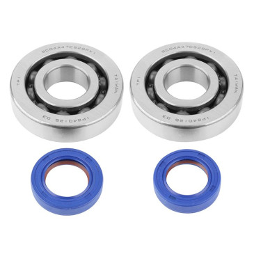 BEARING FOR CRANKSHAFT+SEALS FOR SCOOT POLINI FOR PIAGGIO 50 ZIP 2T, TYPHOON, NRG/GILERA 50 STALKER, RUNNER (KIT 282.0001) 8054705085260