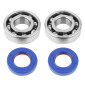 BEARING FOR CRANKSHAFT+SEALS FOR 50CC MOTORBIKE POLINI FOR DERBI 50 SENDA, GPR/GILERA 50 SMT, RCR (ENGINE EURO 2 + EURO 3) 8054705085291