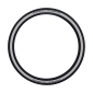 PNEU VTC URBAIN 700 X 40 SCHWALBE ROAD CRUISER HS484 NOIR TR (42-622) FLANC BLANC REFLEX 4026495812849