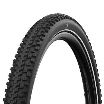 PNEU VTT SUV / VAE 27.5 X 2.35 SCHWALBE ADVANCER HYBRID NOIR TR (60-584) RENFORT PUNCTURE GUARD FLANC REFLEX HOMOLOGUE VAE e50 4026495948449