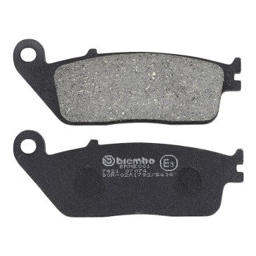 PLAQUETTE DE FREIN BREMBO POUR YAMAHA 560 TMAX 2020> AR, 530 TMAX 2012>2019 AR, 500 TMAX 2001>2003 AR (SCOOTER CARBONE CERAMIQUE) -07074- 8020584630730