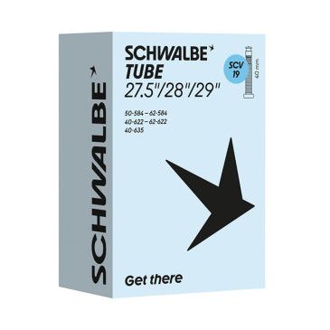 CHAMBRE A AIR VELO 700 x 40-62 SCHWALBE TPU CLIK VALVE 40MM (40-62x584/635) (SCV19) 4026495961004