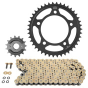 KIT CHAINE ADAPTABLE SUZUKI 600 GSF BANDIT 1995>1999, GSF S BANDIT 1996>1999 530 15x47 (DIAM COURONNE 87/110/10.5) (DEMULTIPLICATION ORIGINE) -JT SPROCKETS/DID- 3667385005623