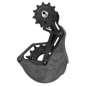CHAPE DERAILLEUR AERO-WING OPW TRIPEAK 12-18 DENTS 12/11x2V. SHIMANO 105 11V RD7100-RD7000 NOIR CARBONE (GARANTIE 4 ans) 4710243294864