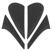 FUEL TANK PROTECTION - STICKER/ NON SLIP FOR KAWASAKI 900 Z900 BLACK (4 PARTS) -AVOC- 3700948235775