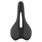 SELLE 3D CARBONE R8 NOIR 265x143 RAIL CARBONE BRILLANT POIDS 190g (POIDS MAX 130kgs) -NEWTON- 3700948311318