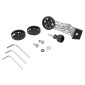 SUPPORT GPS / COMPTEUR 3D TITANE FIXATION POUR CINTRE COLNAGO CCO1 COMPATIBLE GARMIN 1050 13.2g (LIVRE AVEC SUPPORT GARMIN, BRYTON, WAHOO) -NEWTON- 3667385003957