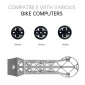 SUPPORT GPS / COMPTEUR 3D TITANE FIXATION POUR CINTRE COLNAGO CCO1 COMPATIBLE GARMIN 1050 13.2g (LIVRE AVEC SUPPORT GARMIN, BRYTON, WAHOO) -NEWTON- 3667385003957