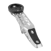 SUPPORT GPS / COMPTEUR 3D TITANE FIXATION POUR CINTRE SCOTT ADDICT RC COMPATIBLE GARMIN 1050 19.7g (LIVRE AVEC SUPPORT GARMIN, BRYTON, WAHOO) -NEWTON- 3667385004008