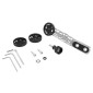 SUPPORT GPS / COMPTEUR 3D TITANE FIXATION POUR CINTRE SCOTT FOIL RC COMPATIBLE GARMIN 1050 16.5g -NEWTON- 3667385004015