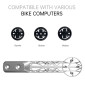 SUPPORT GPS / COMPTEUR 3D TITANE FIXATION POUR CINTRE SCOTT FOIL RC COMPATIBLE GARMIN 1050 16.5g -NEWTON- 3667385004015