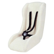 REDUCTEUR PORTE BEBE/SIEGE ENFANT POLISPORT PELICAN BLANC FINITION POLAIRE FIXATION 5 POINTS SECURITE MAXIMALE COMPATIBLE REMORQUE, POUSSETTES, VELO CARGO -poids maxi 15kgs- 5604415172199