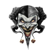STICKER LETHAL THREAT AIRBRUSH JESTER (7x11cm) (RC00038) 3700948158135