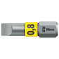 TOURNEVIS PORTE EMBOUT WERA 818 20 RA-R 1/4 NOIR/VERT AVEC PORTE EMBOUT RAPIDAPTOR, RESERVE D'EMBOUT INTEGREE (FONCTION CLIQUET, LAME TELESCOPIQUE) -MARQUE ALLEMANDE POUR LES ATELIERS- 4013288233981