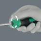 TOURNEVIS PORTE EMBOUT WERA 818 20 RA-R 1/4 NOIR/VERT AVEC PORTE EMBOUT RAPIDAPTOR, RESERVE D'EMBOUT INTEGREE (FONCTION CLIQUET, LAME TELESCOPIQUE) -MARQUE ALLEMANDE POUR LES ATELIERS- 4013288233981