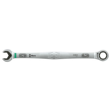 CLE MIXTE/PLATE A CLIQUET WERA 6007 JOKER 13 mm VERSION LONGUE 245 mm (AVEC FONCTION RETENUE) CHROME MOLY (VENDU A L'UNITE) -MARQUE ALLEMANDE POUR LES ATELIERS- 4013288233349