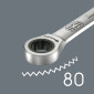 CLE MIXTE/PLATE A CLIQUET WERA 6007 JOKER 13 mm VERSION LONGUE 245 mm (AVEC FONCTION RETENUE) CHROME MOLY (VENDU A L'UNITE) -MARQUE ALLEMANDE POUR LES ATELIERS- 4013288233349