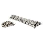 RAYON INOX ARGENT VELOX MACH 1 2,3mm L 238mm TETE COUDEE AVEC ECROU (BOITE DE 100) 3667385007818