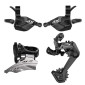 GROUPE / TRANSMISSION VTT LTWOO 2X12V. AX SERIES (DERAILLEURS AVANT ET ARRIERE - MANETTES DROITE ET GAUCHE) 3700948310656
