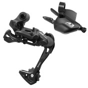 MANETTE DROITE VTT AVEC DERAILLEUR LTWOO 8V. A3 NOIR COMPATIBLE SRAM 3700948310533