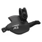 MANETTE VTT LTWOO GAUCHE 3V. A3 AVEC CADRAN NOIR COMPATIBLE SHIMANO 3700948310557