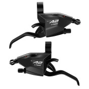 LEVIER/MANETTE VTT PATIN LTWOO 3x7V. NOIR V-BRAKE COMPATIBLE SHIMANO (PAIRE) 3700948310670