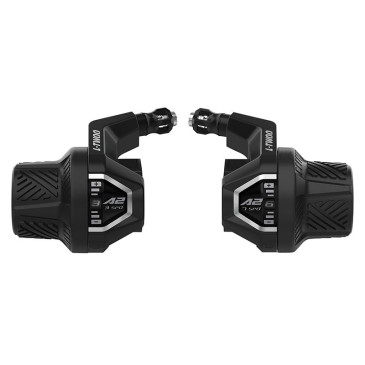 MANETTE VTT LTWOO 3x7V. POIGNEE TOURNANTE A2 AVEC CADRAN COMPATIBLE SHIMANO (PAIRE) 3700948310717
