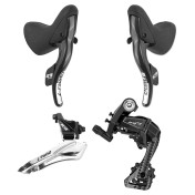 LEVIER/MANETTE ROUTE CARBONE POUR PATIN LTWOO 2x11V. AVEC DERAILLEURS AVANT + ARRIERE CHAPE CARBONE LTWOO COMPATIBLE SHIMANO (VENDU EN BOITE) 3700948310991